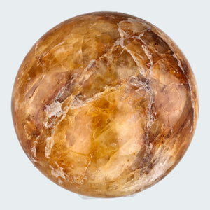 Golden Healer Kugel (Quarz mit Eisenoxid Einschlüssen) aus Brasilien - crystal paradise