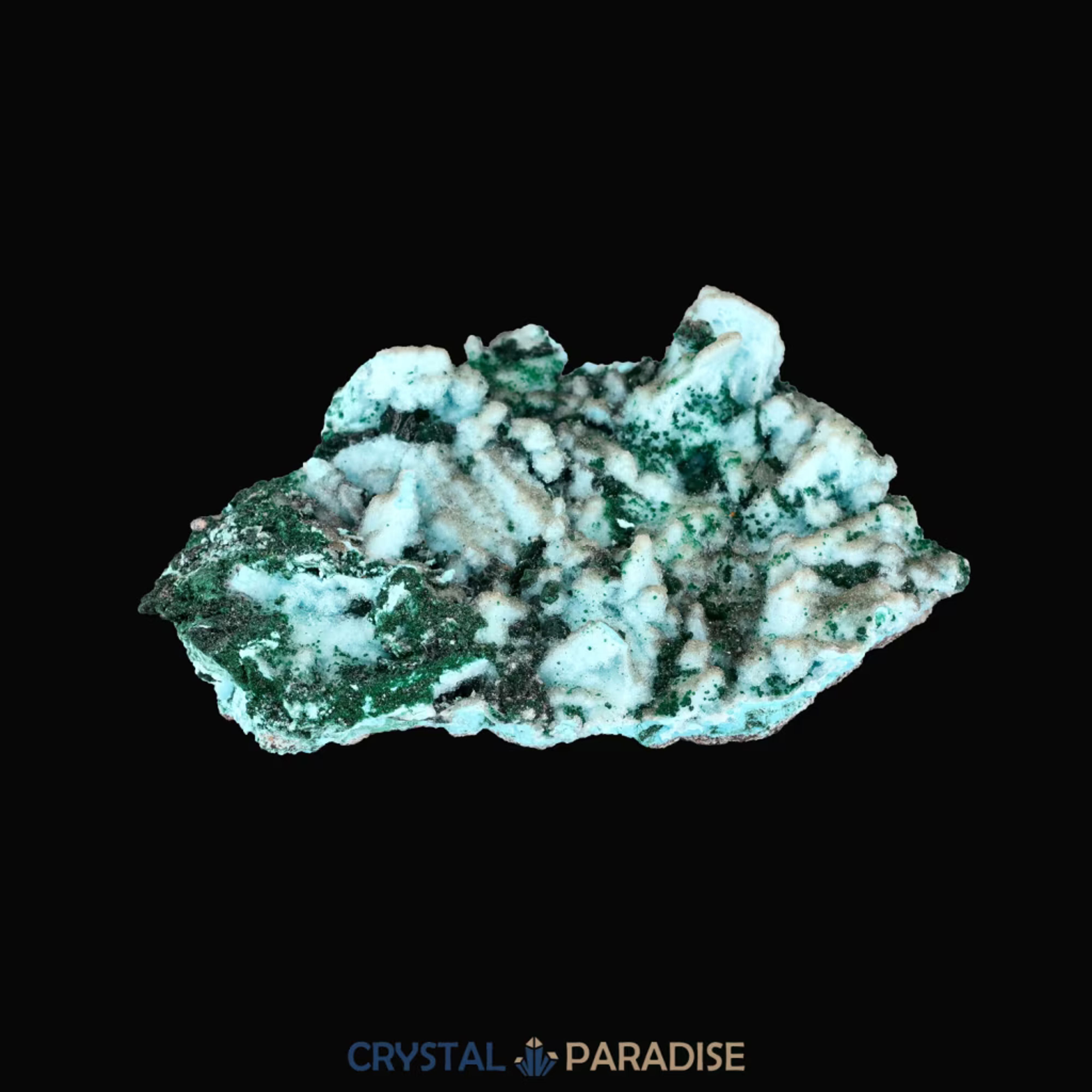 Chrysokoll Stufe aus Tenke-Fungurume, Kolwezi, Lualaba, DR Kongo (72g) - crystal paradise