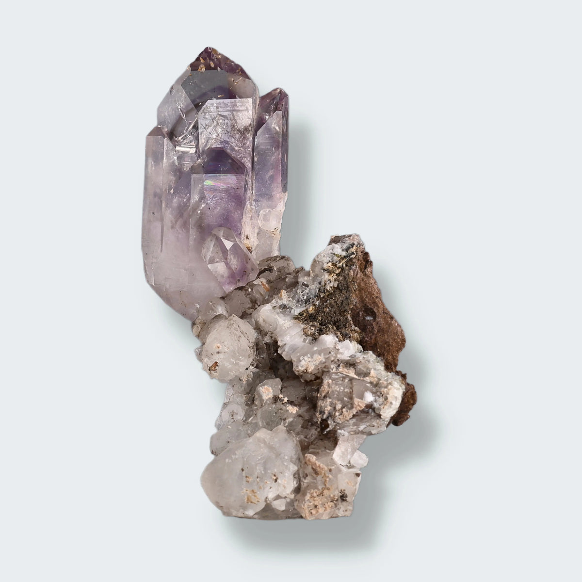 Amethyst aus Goboboseb-Berge, Brandberg, Erongo, Namibia, Stufe 5,5 × 5,5 × 8,0 cm