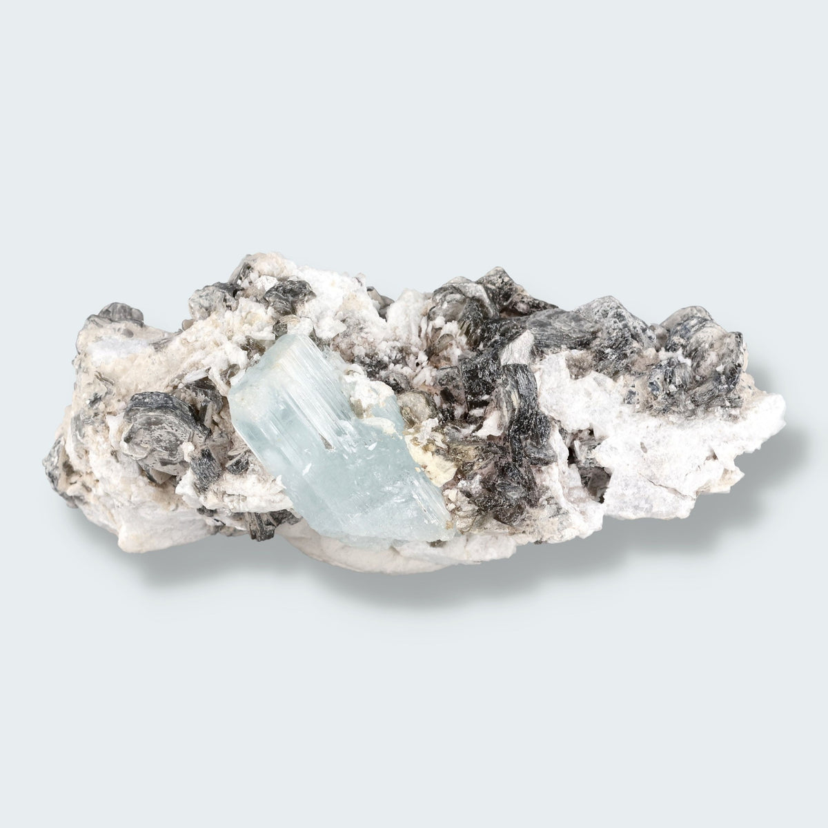 Aquamarin aus Pakistan, Stufe 6,0 × 3,0 × 2,5 cm