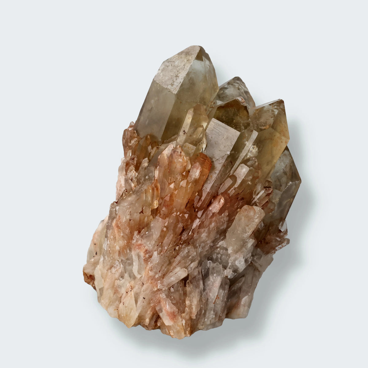 Citrin aus Kunduluni, Katanga, Demokratische Republik Kongo, Stufe 9,0 × 7,0 × 11,0 cm