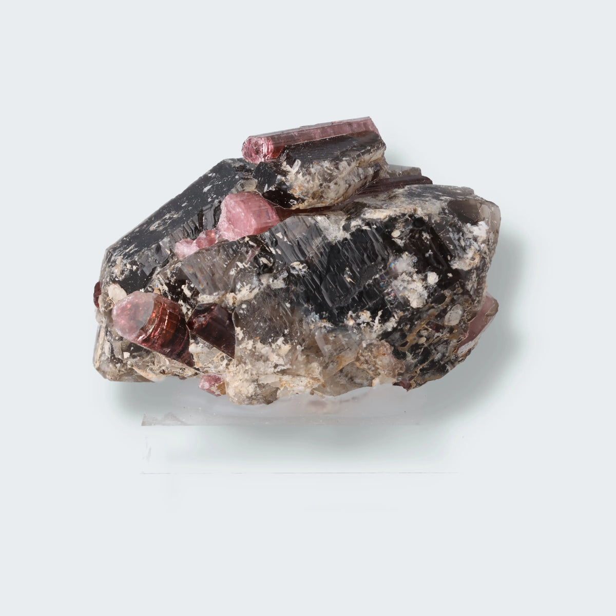 Turmalin aus Ural, Russland, Stufe 5,0 × 3,5 × 3,0 cm
