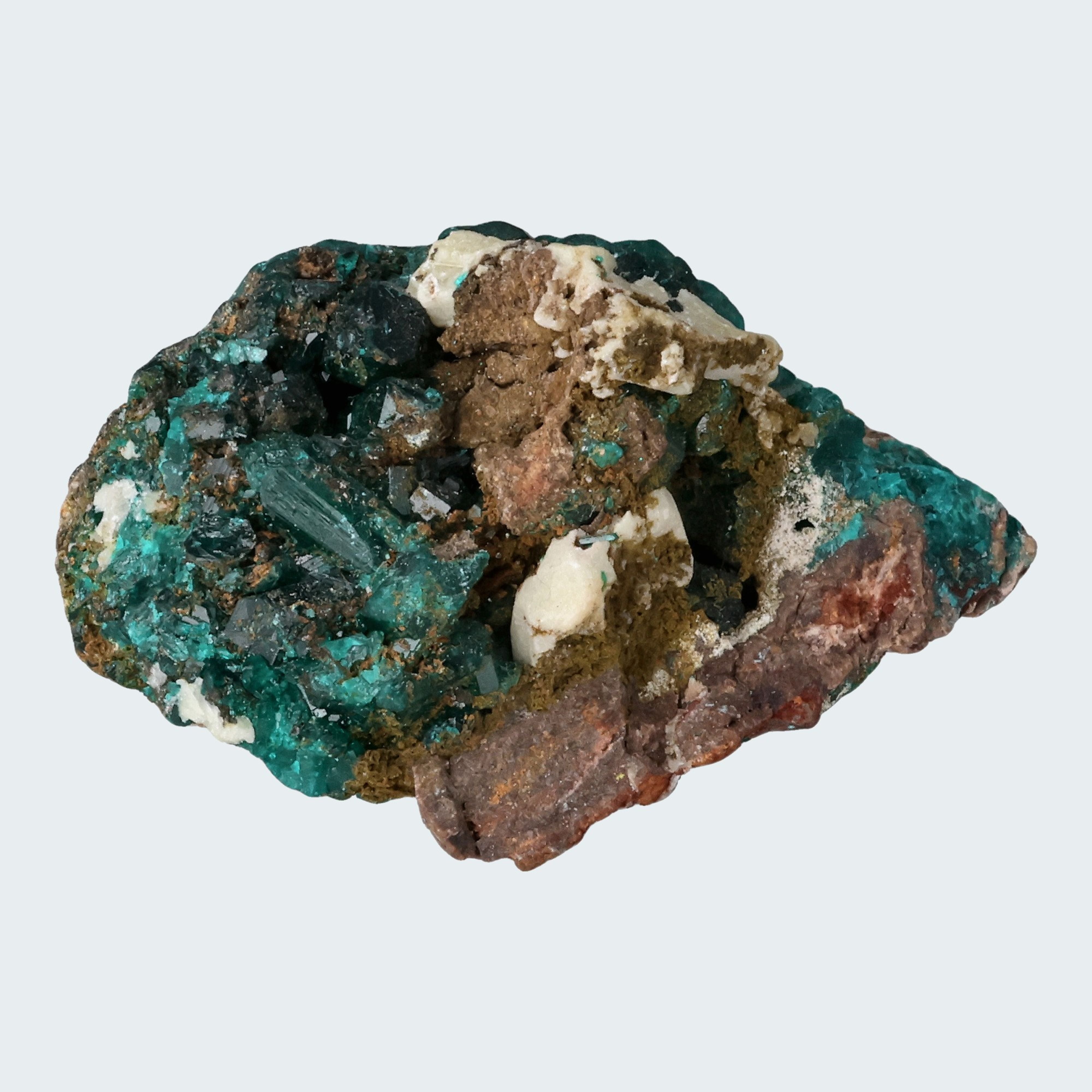 Dioptas schöne Stufen aus Mindouli