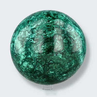 Malachit Kugel aus dem Kongo (2148g) 10,3 cm