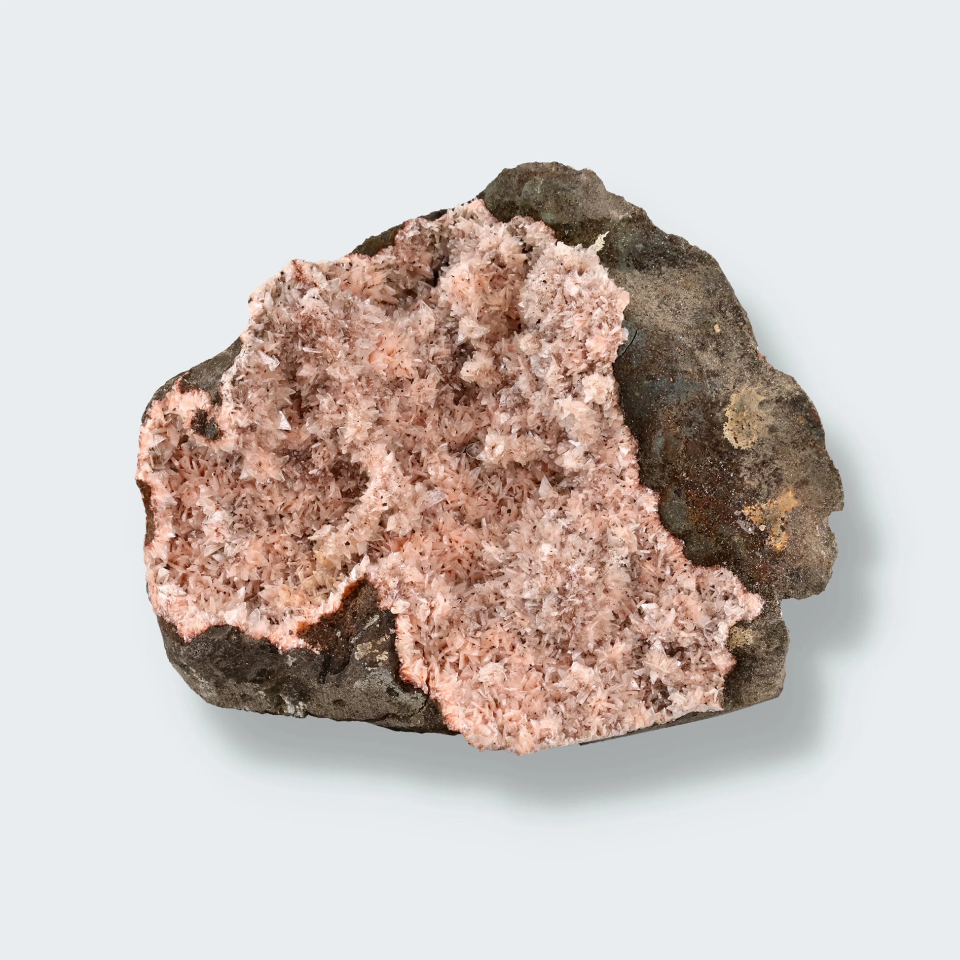 Red Heulandit Geode aus Indien (363g)