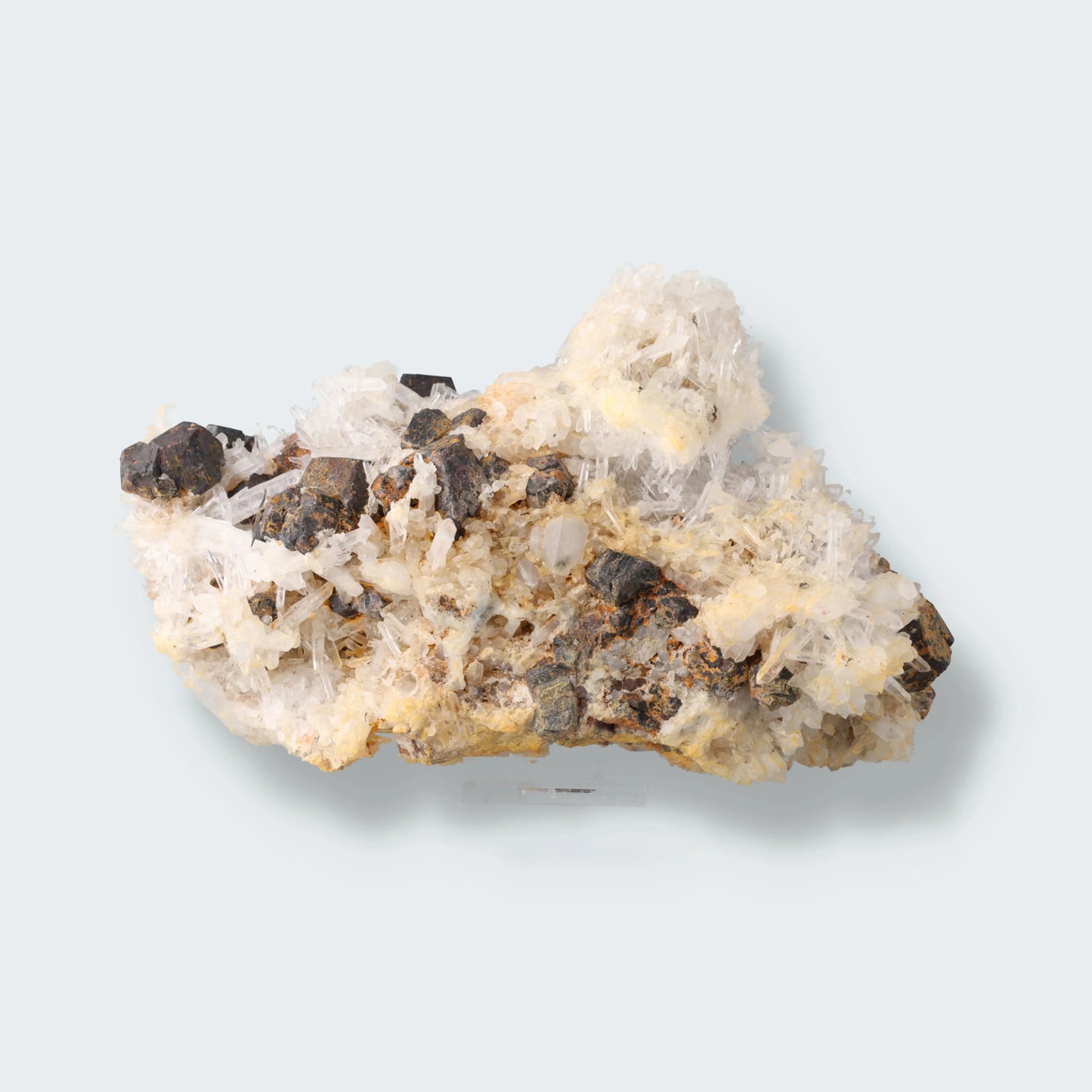 Granat mit Bergkristall Innere Mongolei (1455g)