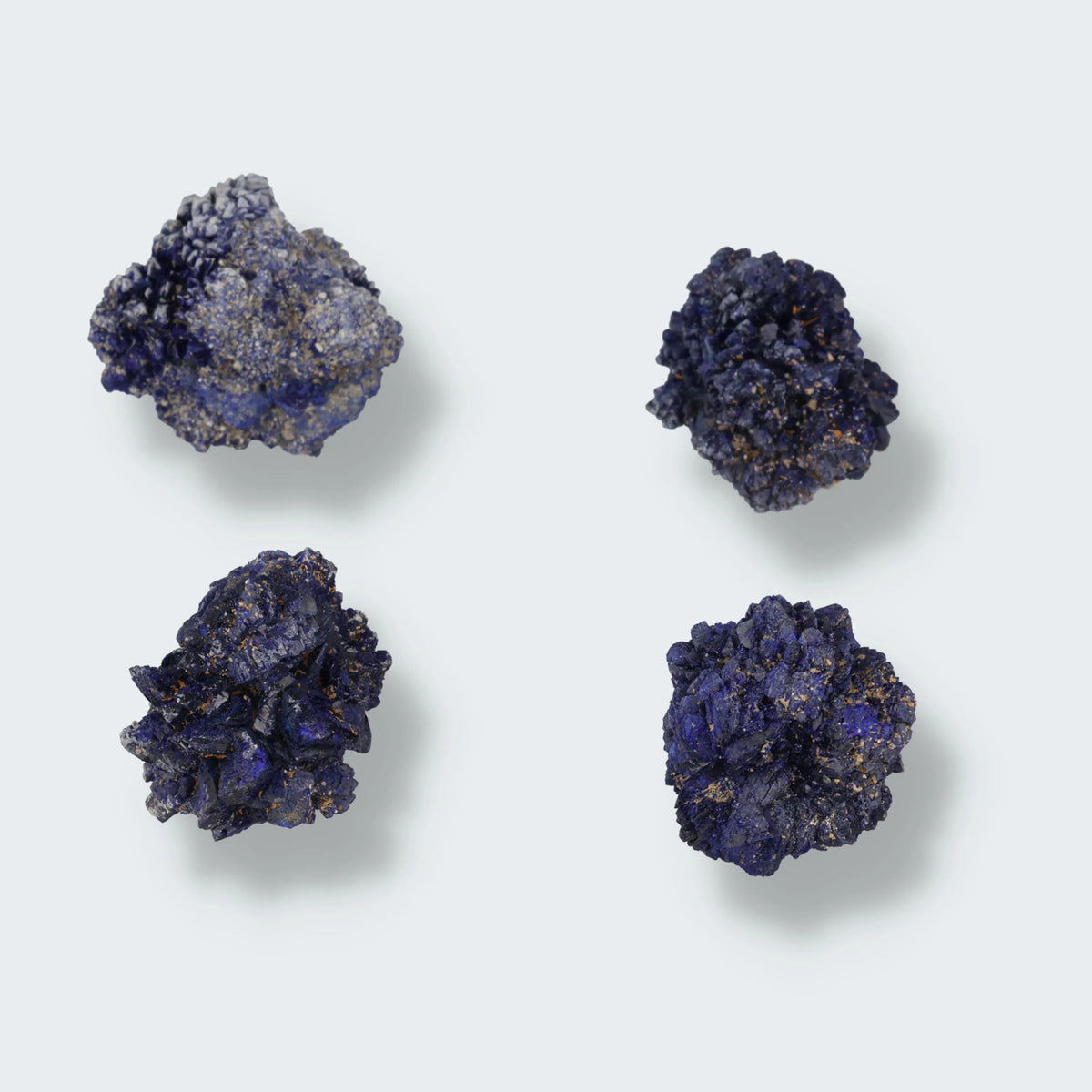 Azurit aus Kasachstan, Stufe 4,0 × 4,0 × 4,0 cm
