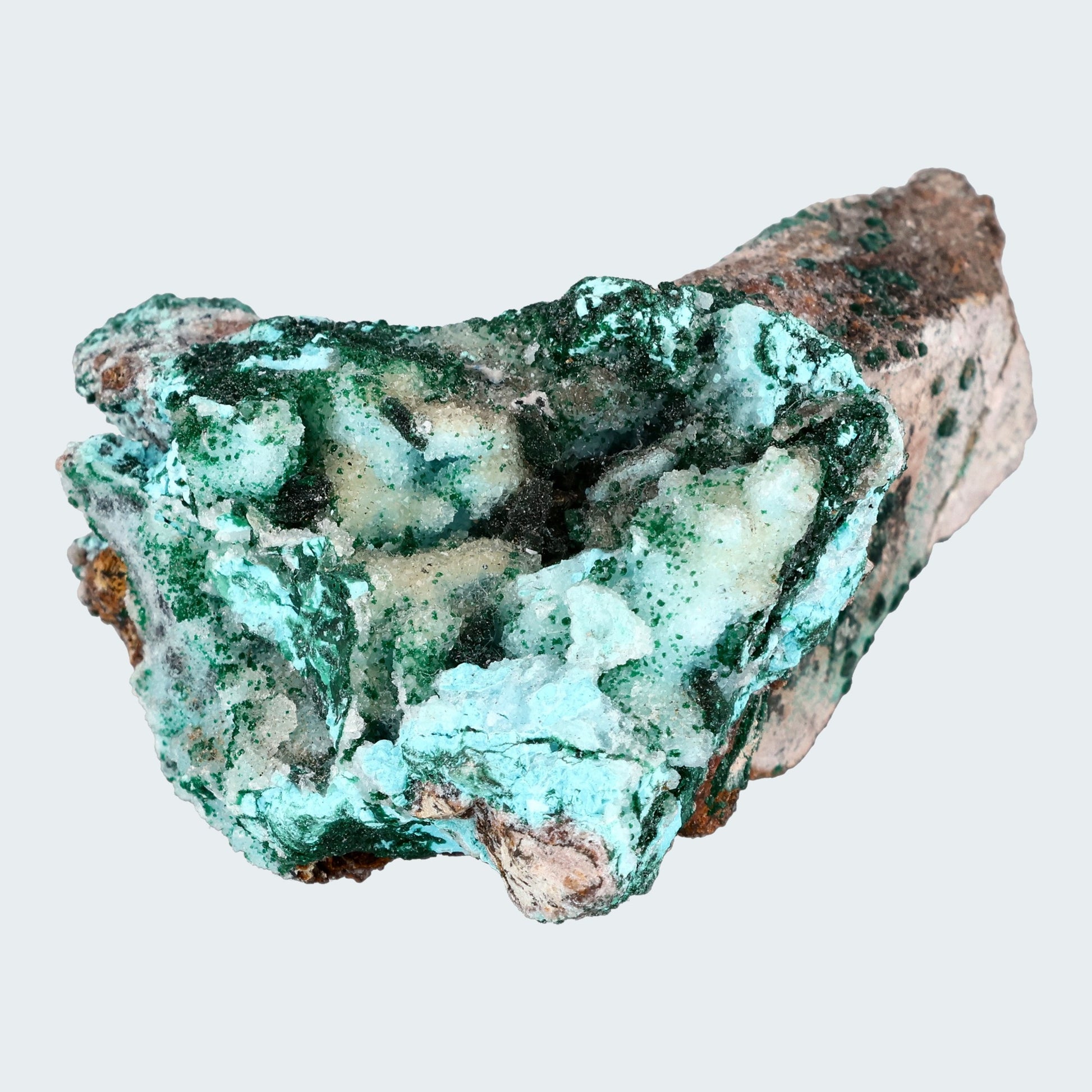 Chrysokoll Stufe aus Tenke-Fungurume, Kolwezi, Lualaba, DR Kongo (111g)