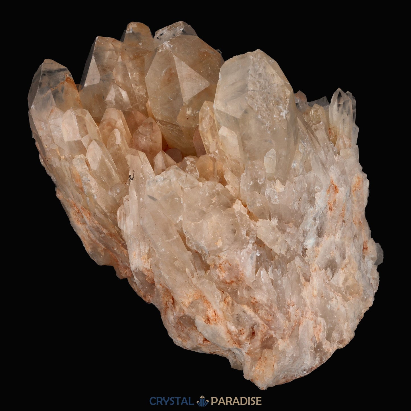 Citrin Handstufe aus Kunduluni, Kongo (703g) - unbehandelt - crystal paradise