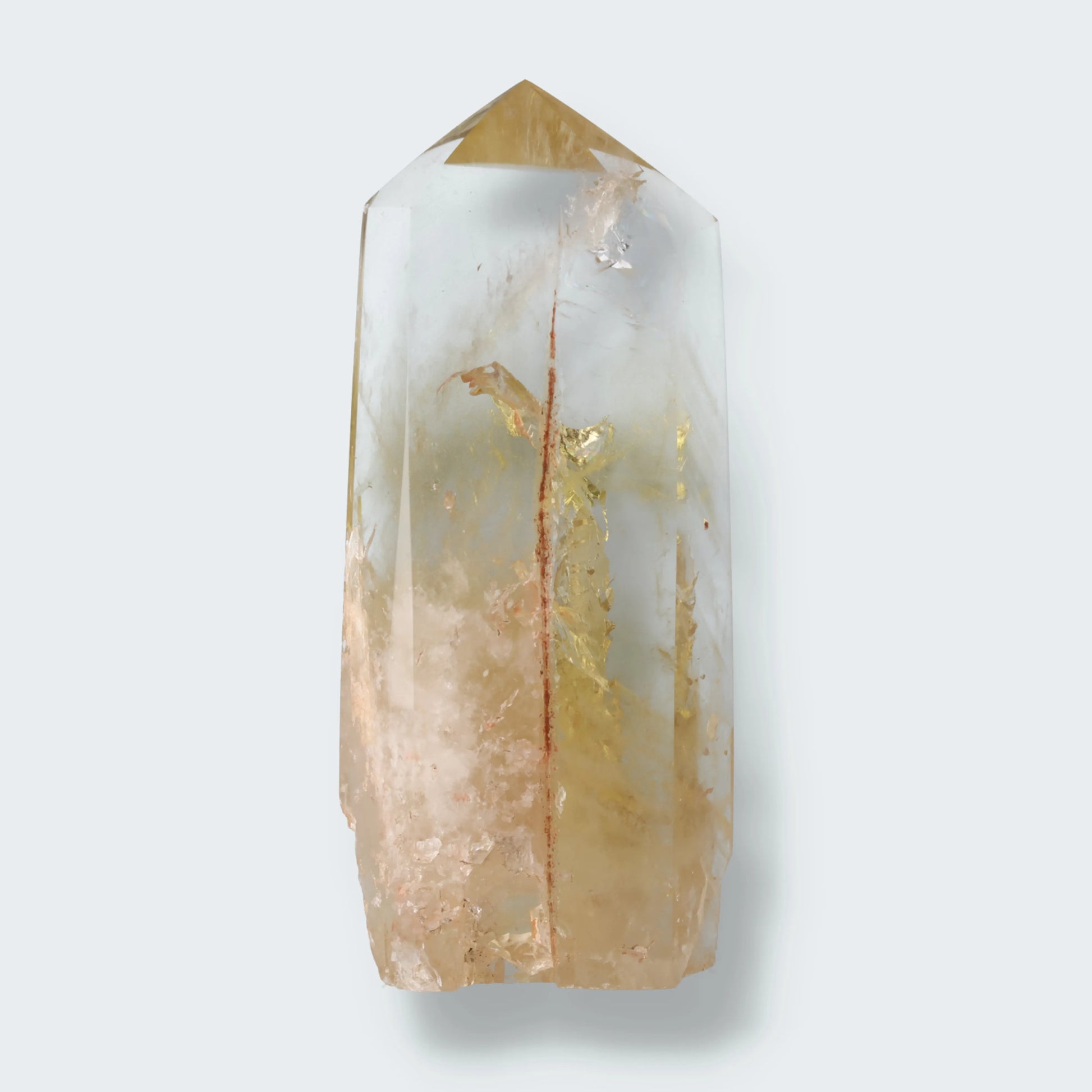 Citrin aus dem Brasilien (nicht wärmebehandelt) (395g)