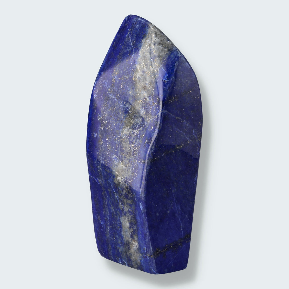 Lapis Lazuli aus Afghanistan, Stufe 4 × 3,5 × 12 cm
