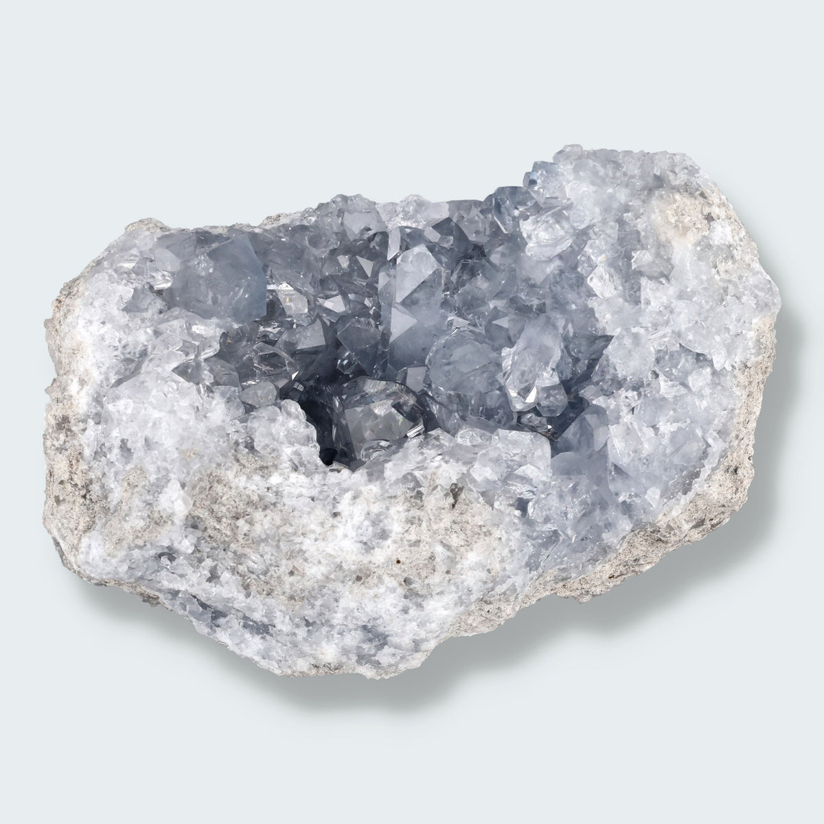 Coelestin aus Madagaskar, Stufe 8,0 × 6,0 × 5,0 cm