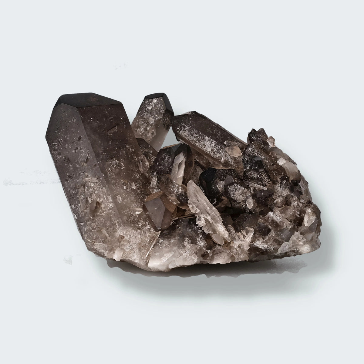 Rauchquarz aus Brasilien, Stufe 13,0 × 10,0 × 7,0 cm