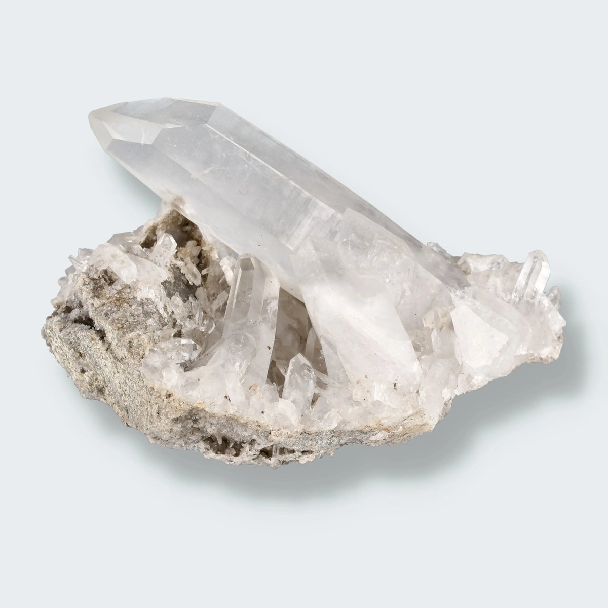 Bergkristall aus Skardu-Tal, Gilgit-Baltistan, Pakistan, Stufe 9,0 × 7,5 × 4,5 cm