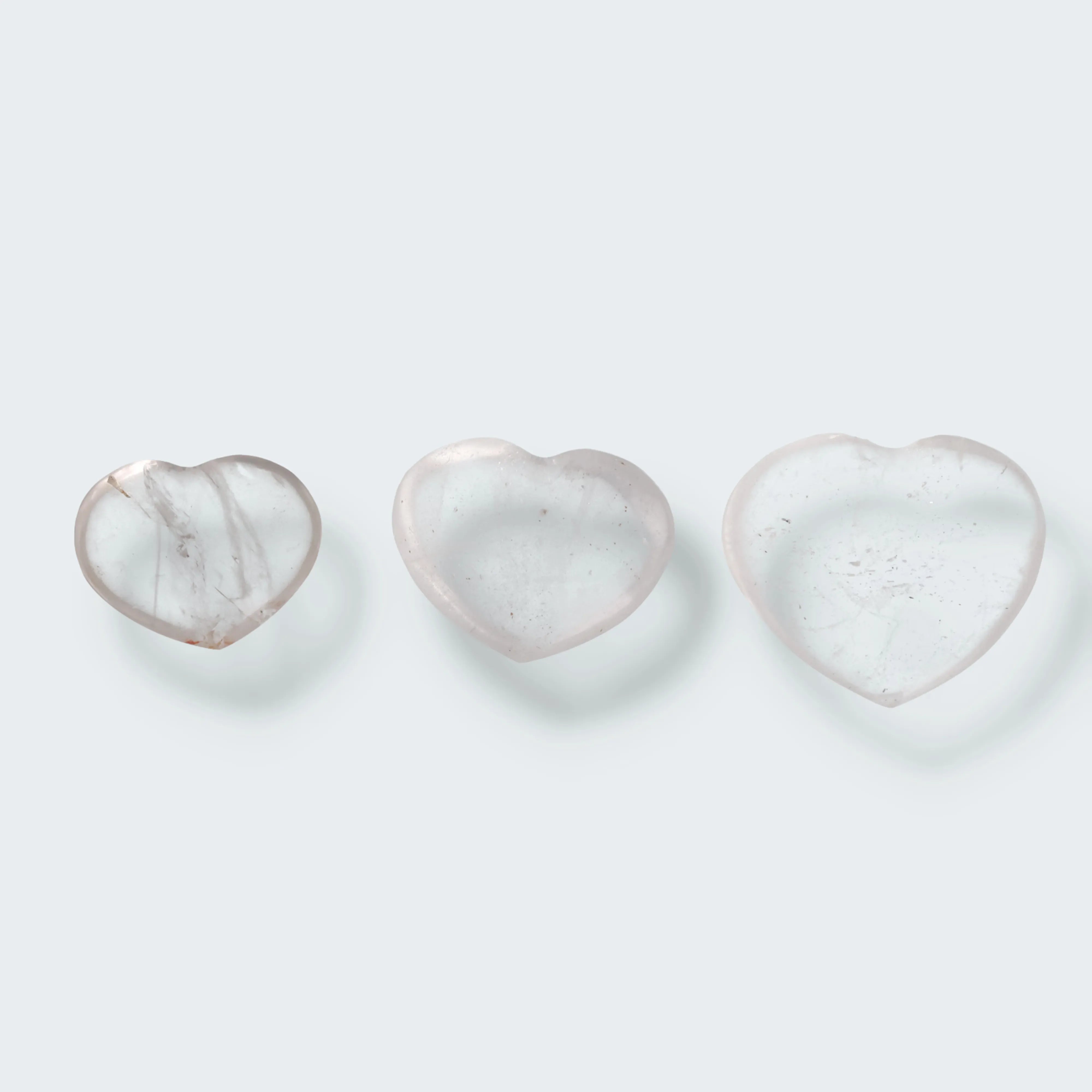Bergkristall mini Herzen