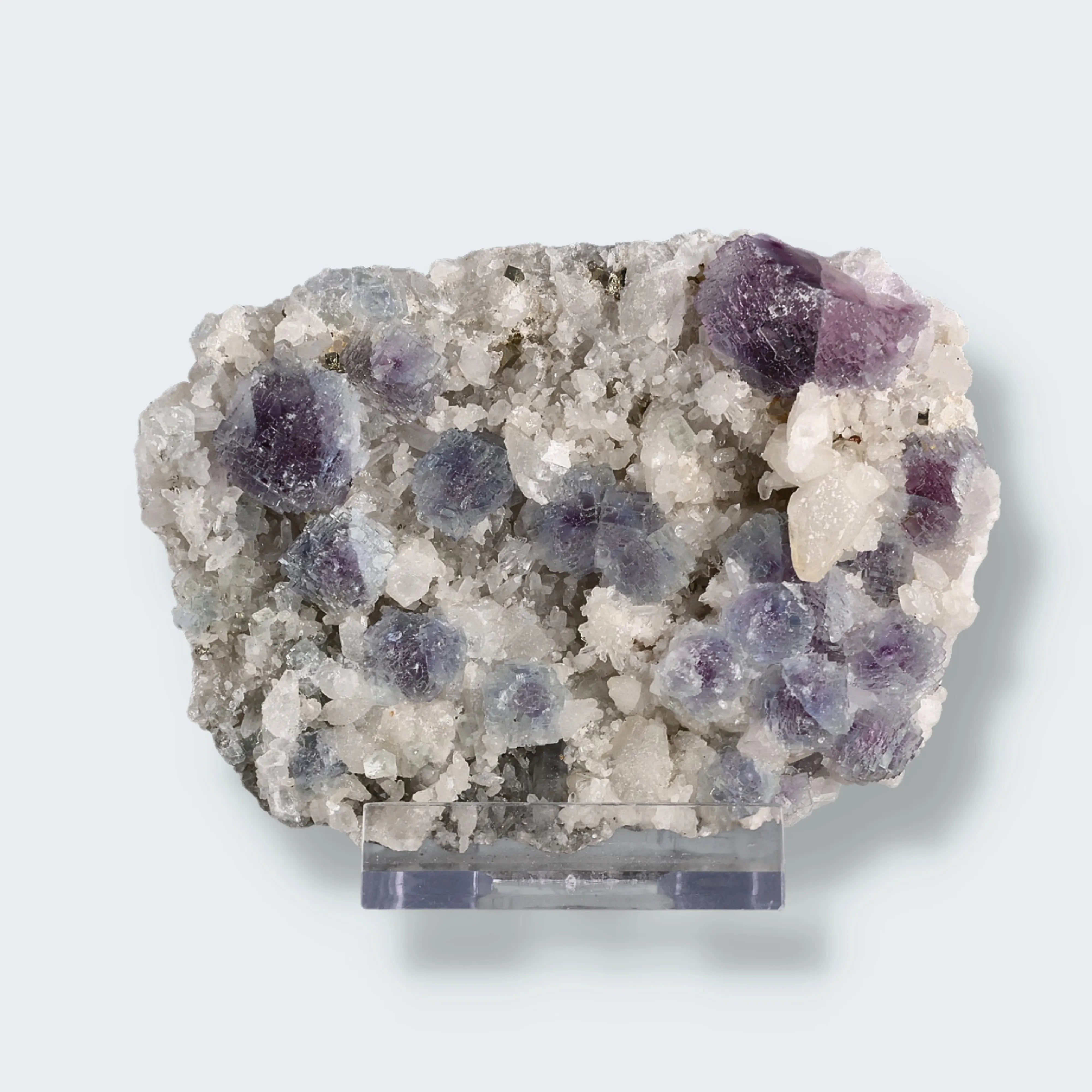 Fluorit und Quarz aus Hunan, China (159g)