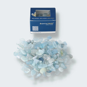 Aquamarin Wasserstein – hellblauer Kristall für Klarheit & innere Ruhe