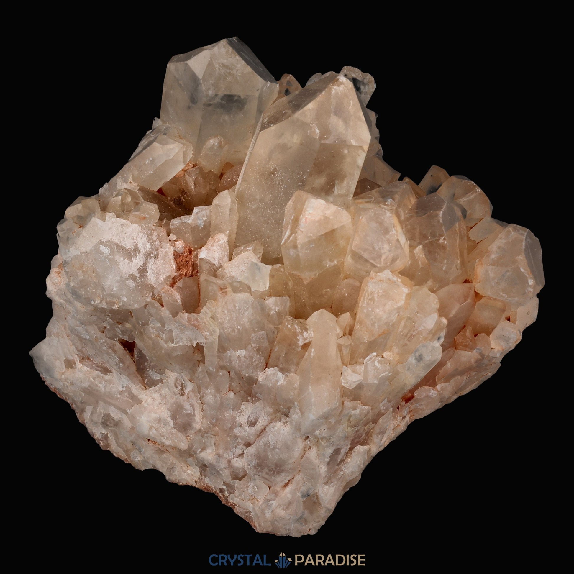 Citrin Handstufe aus Kunduluni, Kongo (703g) - unbehandelt - crystal paradise