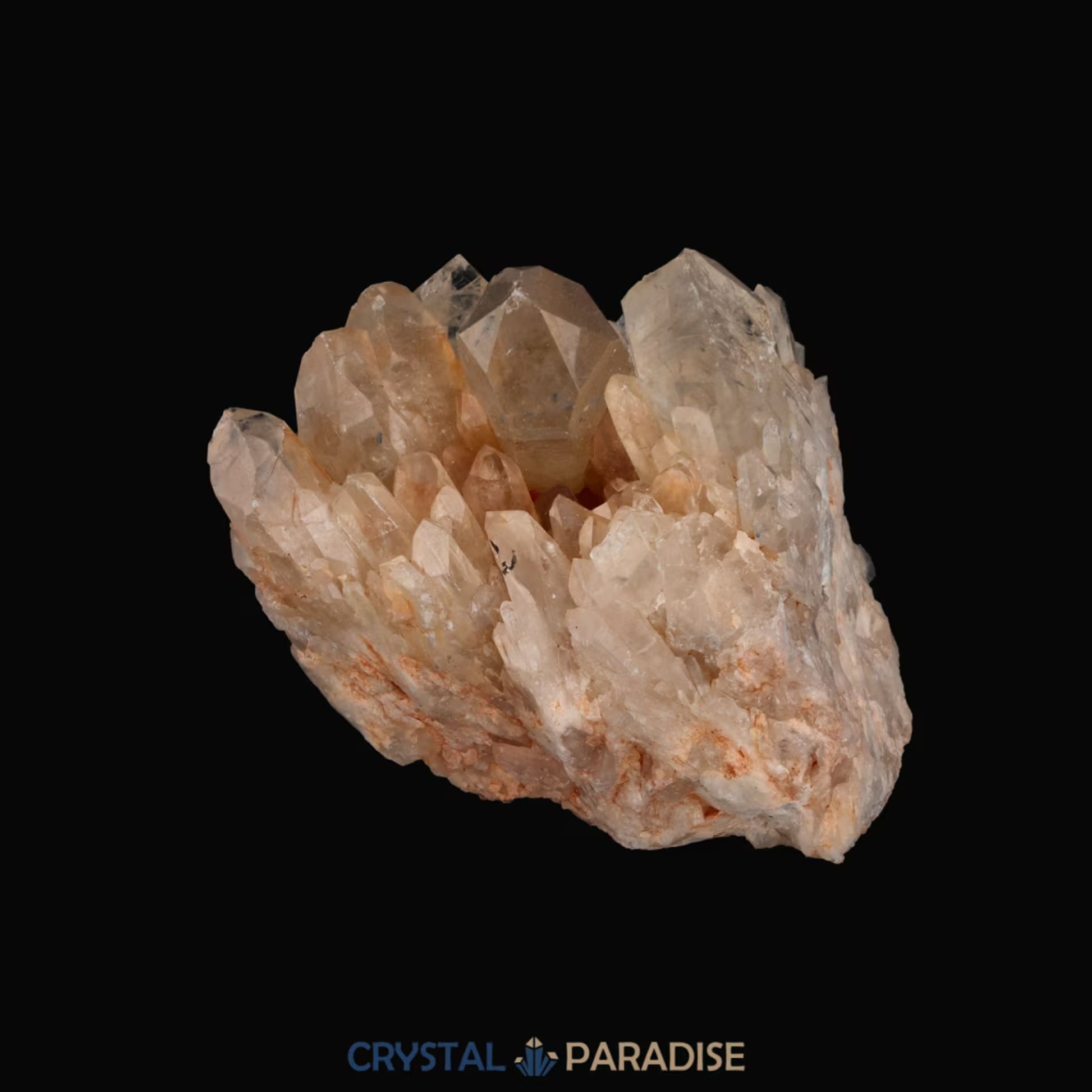 Citrin Handstufe aus Kunduluni, Kongo (703g) - unbehandelt - crystal paradise