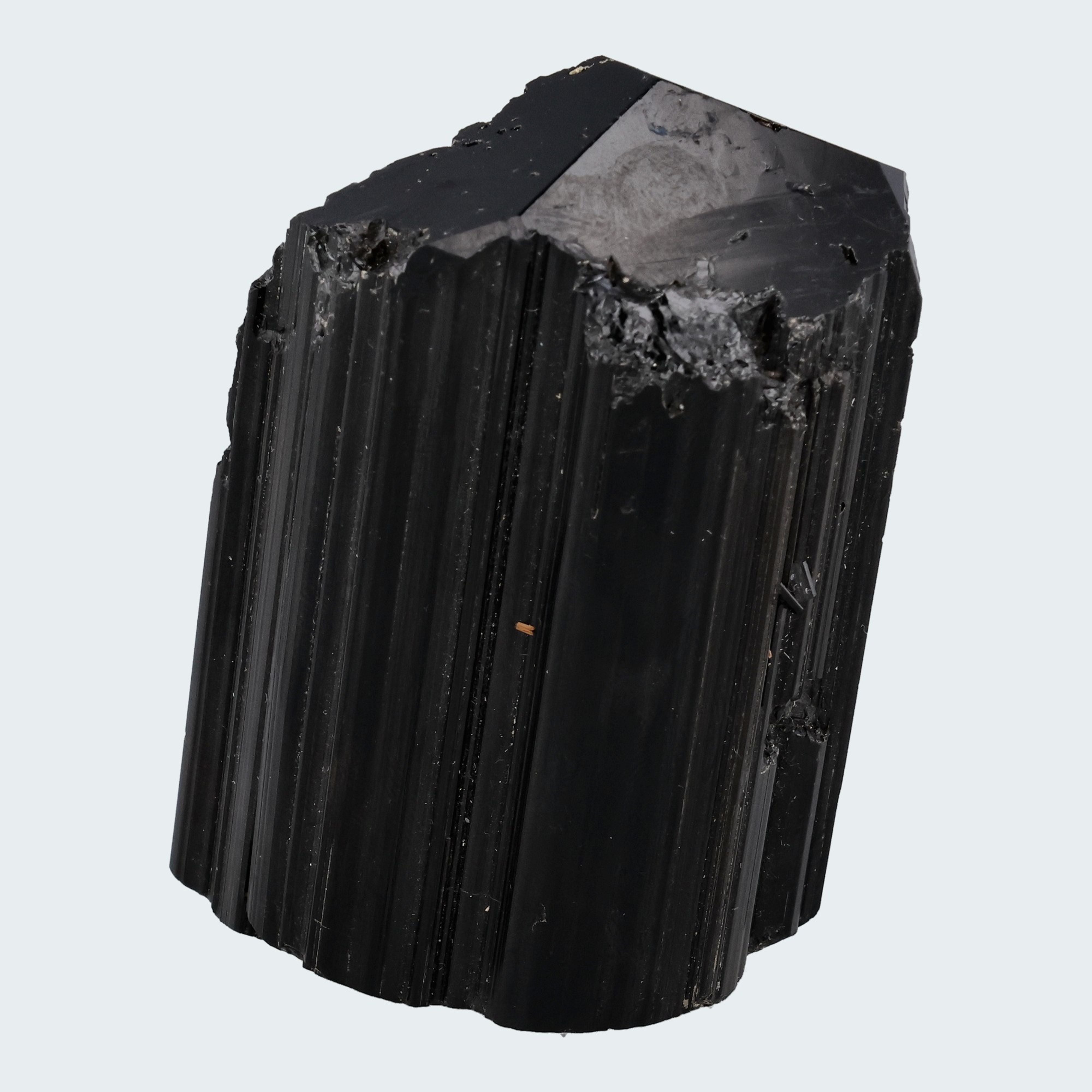 Kluftschwimmer Schwarzer Schörl Turmalin aus Brasilien (209g) - crystal paradise