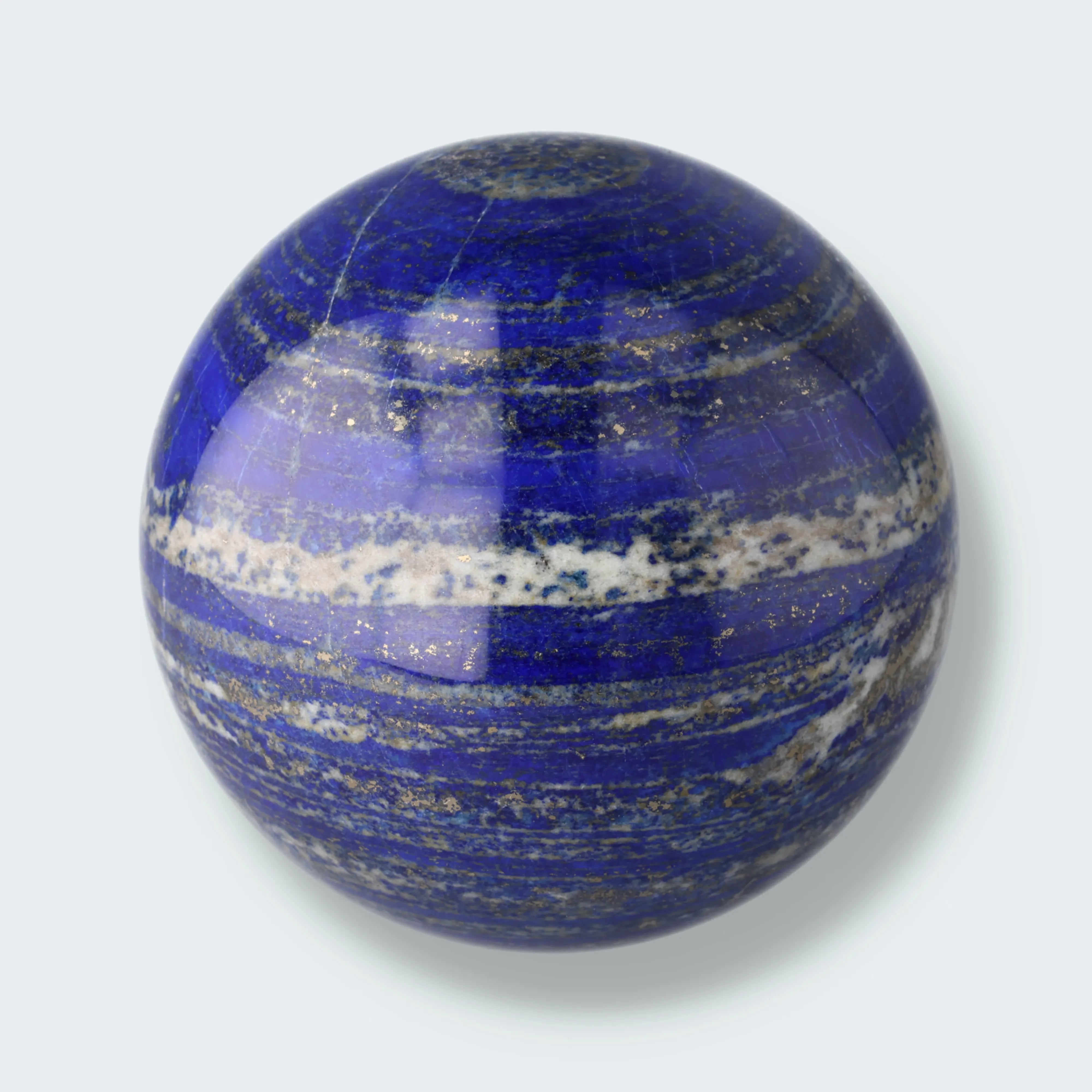 Lapis Lazuli Kugel poliert aus Afghansitan