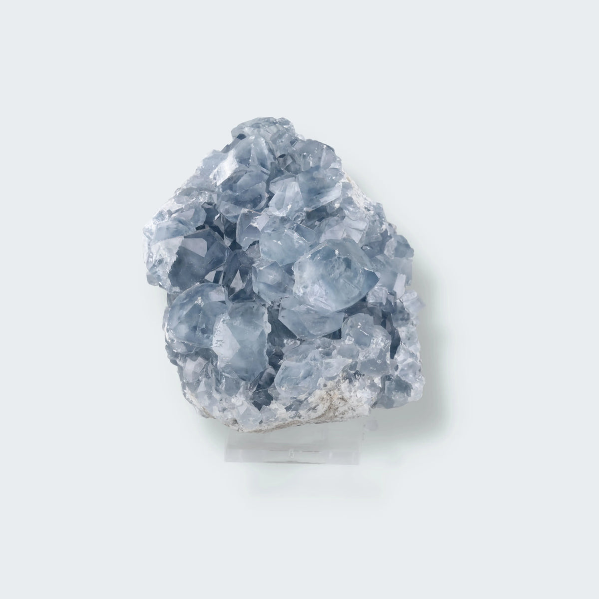 Coelestin aus Madagaskar, Stufe 9,5 × 9,5 × 7,0 cm
