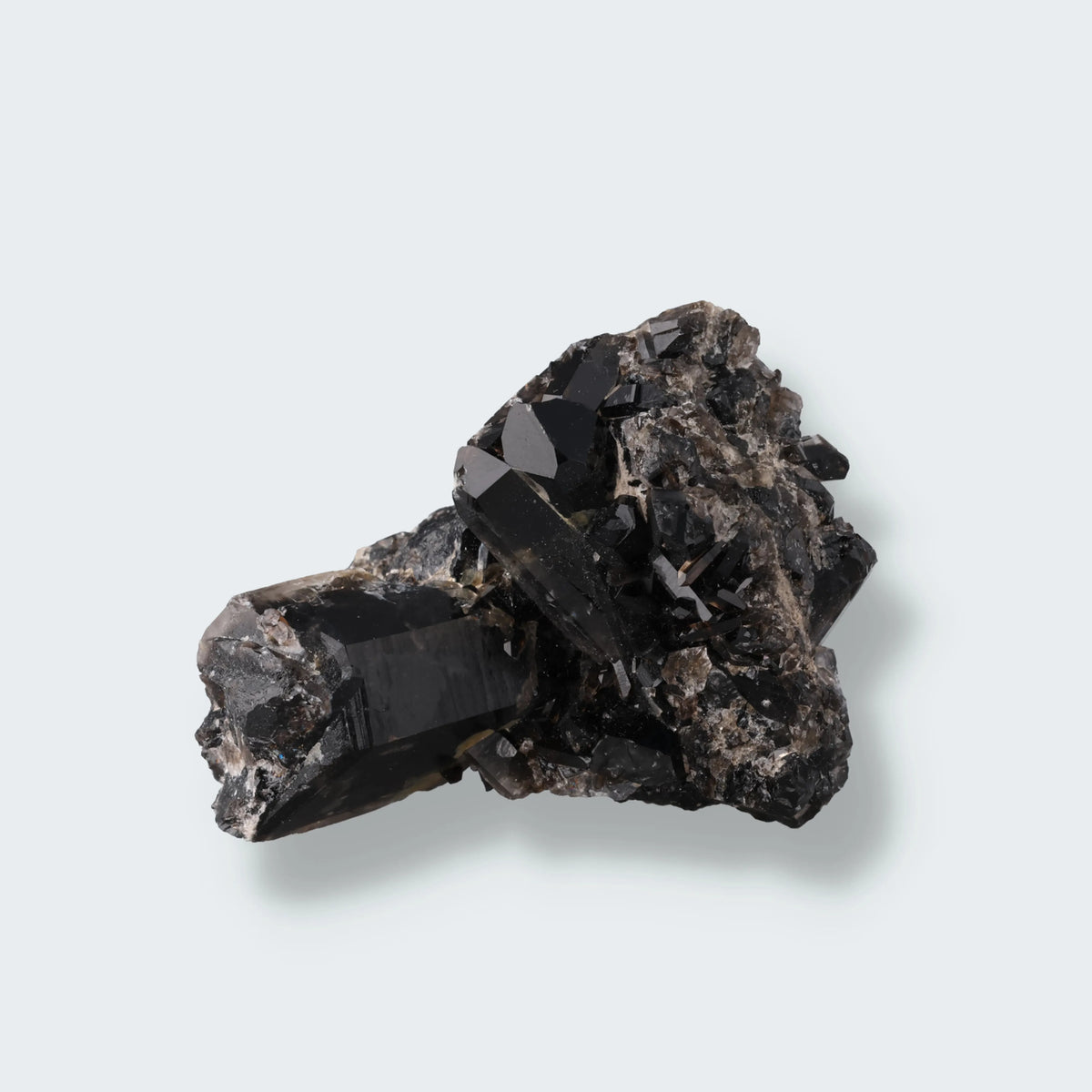 Rauchquarz aus Russland, Stufe 7,5 × 7,0 × 7,0 cm