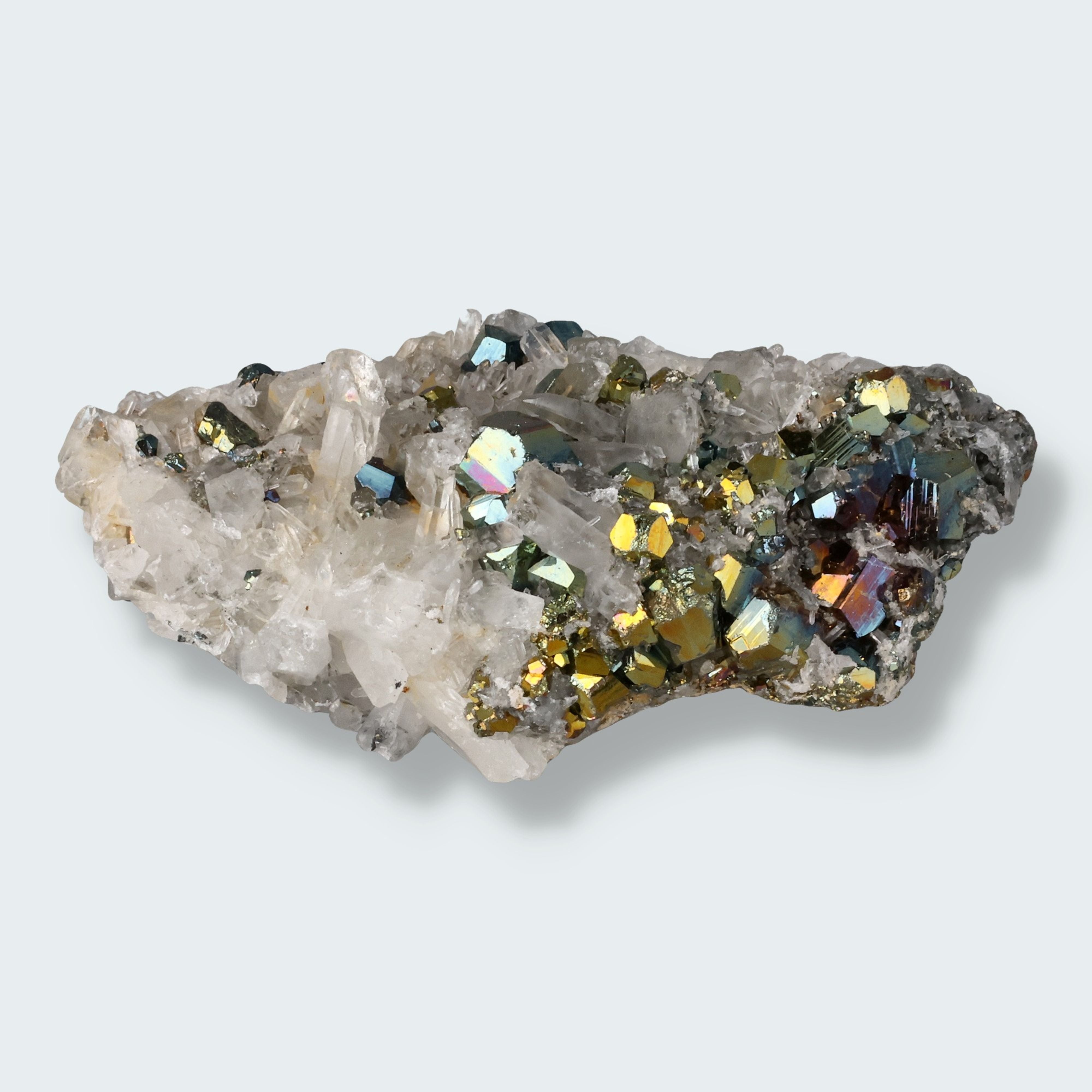 Regenbogen Pyrit aus Indonesien (192g)