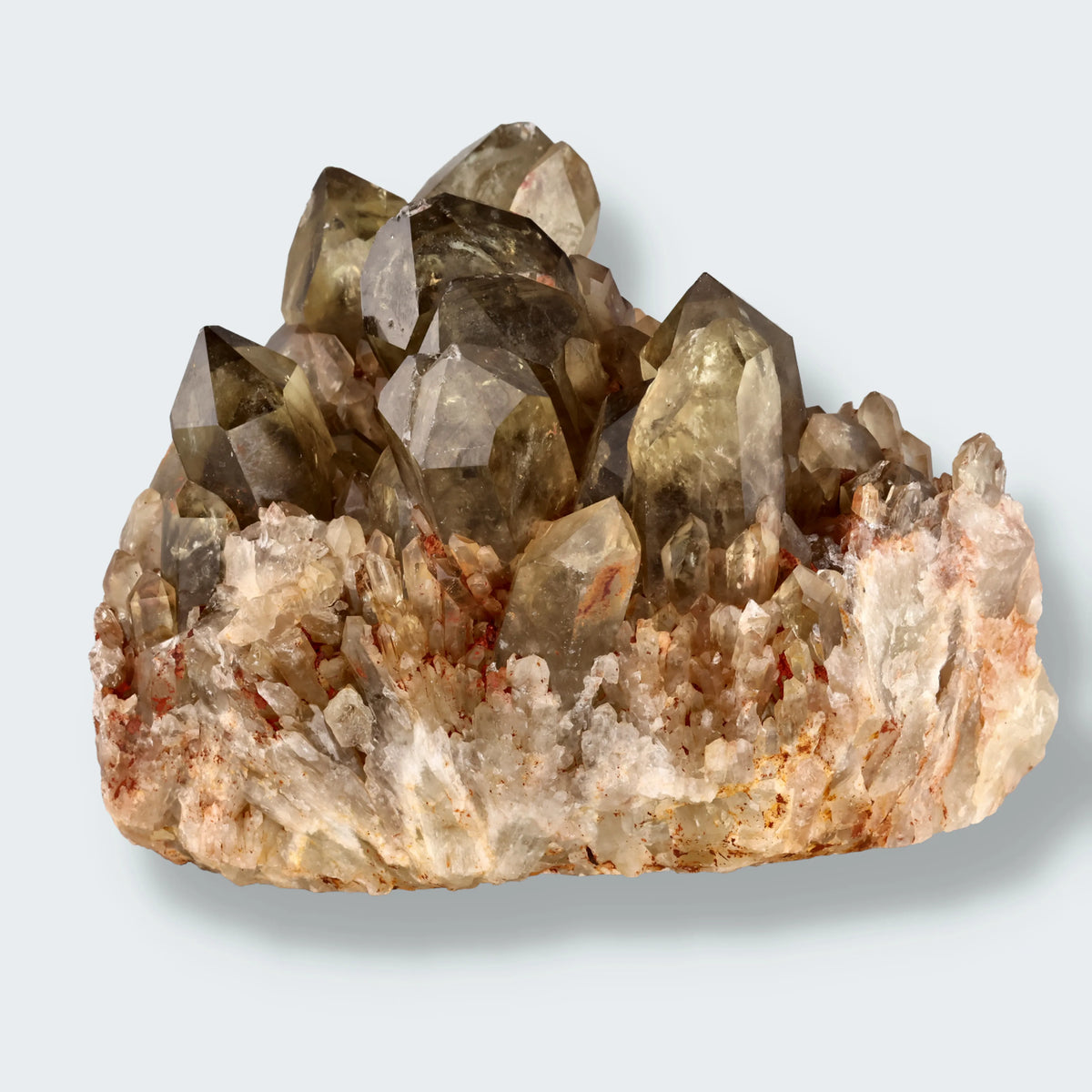 Citrin aus Kunduluni, Katanga, Demokratische Republik Kongo, Stufe 17,0 × 12,5 × 12,0 cm