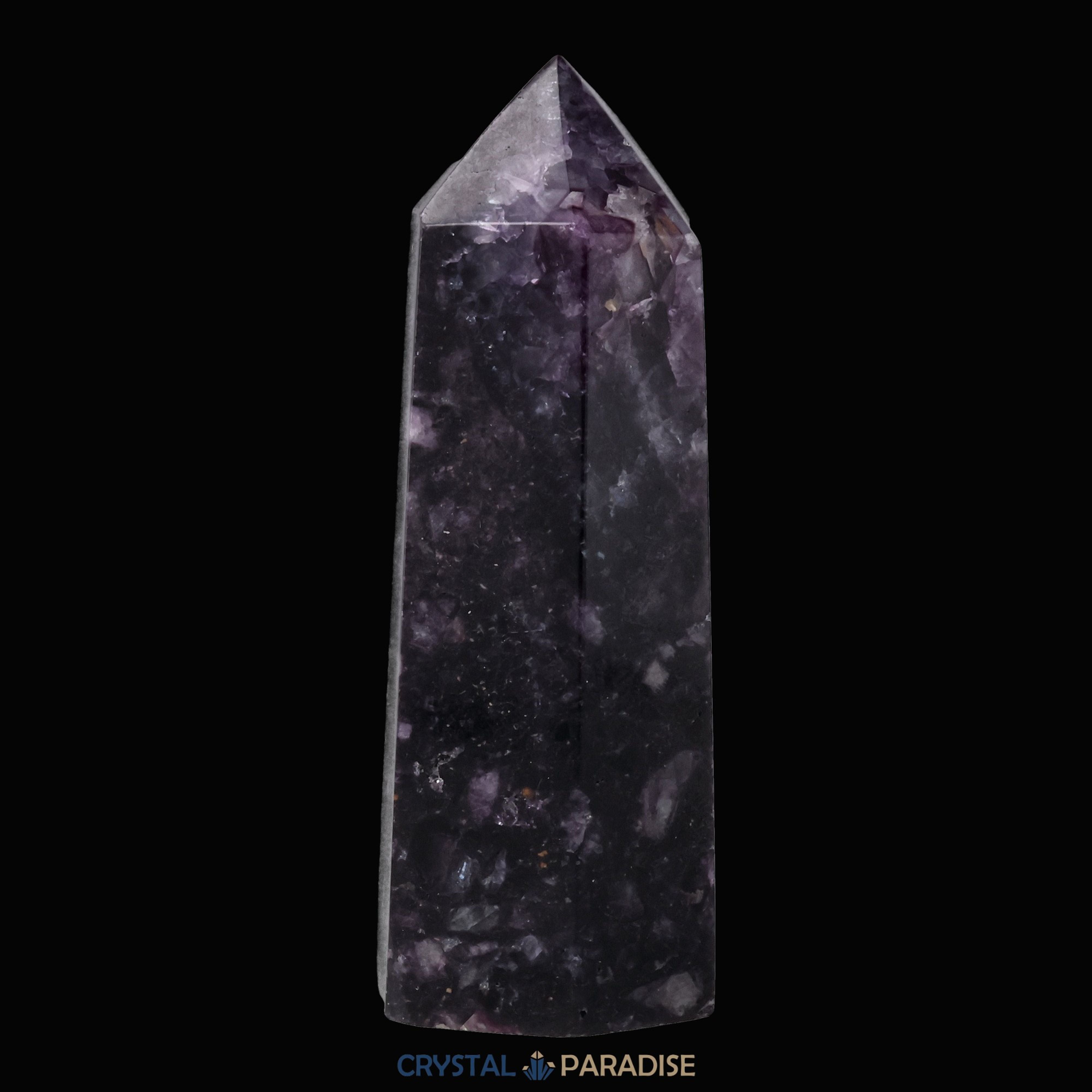 Violetter Fluorit Obelisk aus der inneren Mongolei (599g) – Ansicht 9