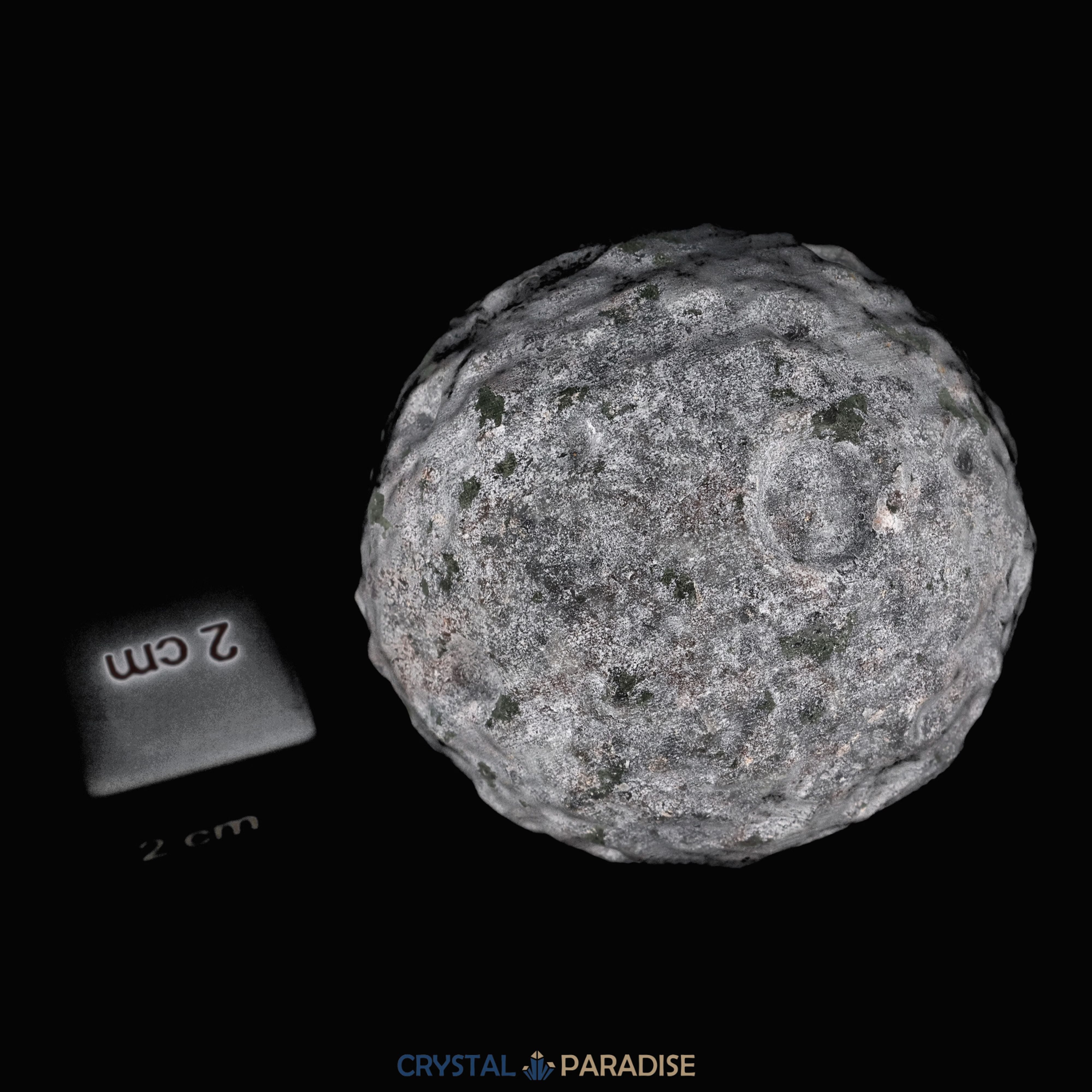 Yooperlit Mini Mond aus Michigan USA (ca. 5,5 cm) - Glowing Rock - UV reaktiv – Ansicht 8