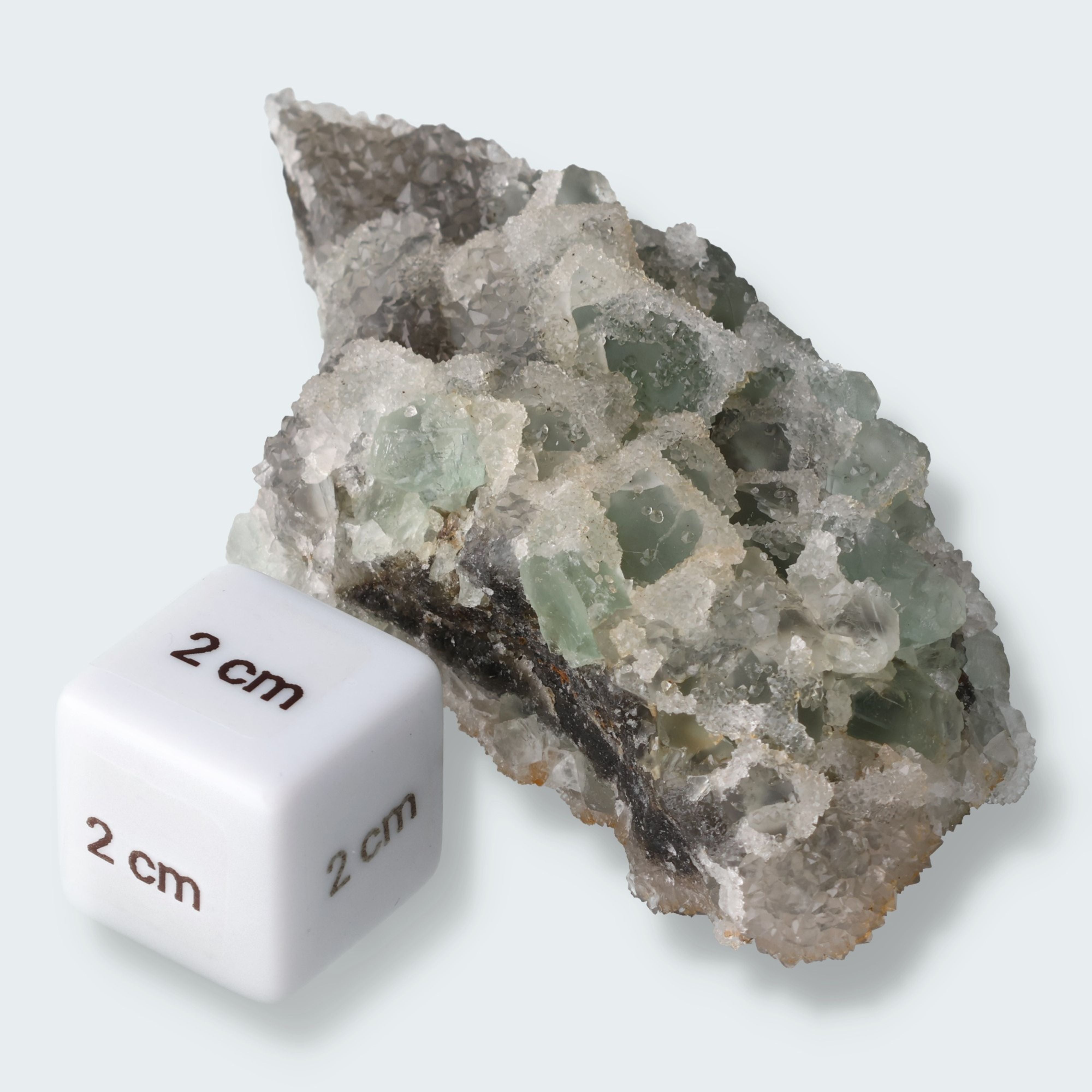 Zucker Fluorit aus der Zhejiang, China (113g) – Ansicht 3