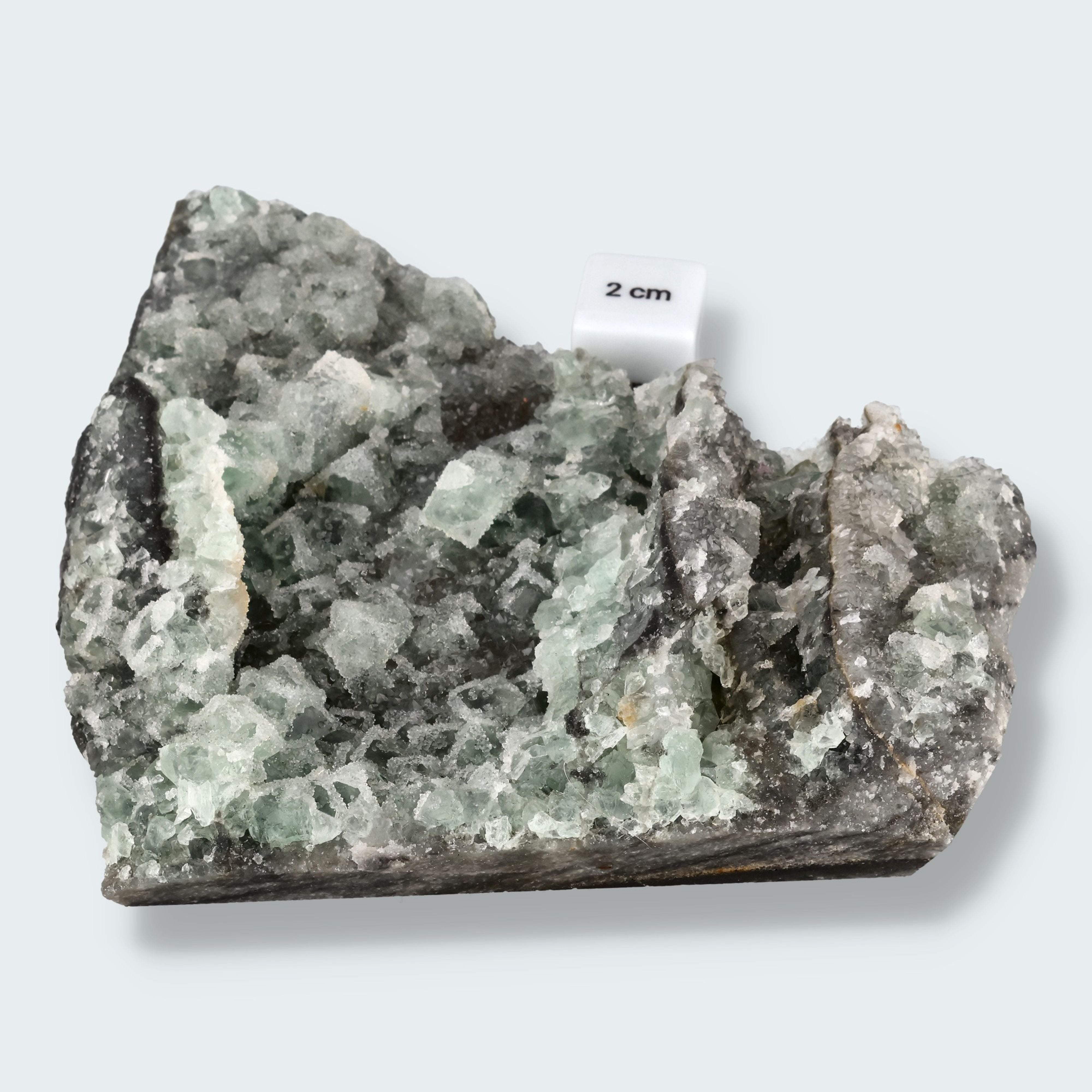 Zucker Fluorit aus der Zhejiang, China (742g) – Ansicht 2