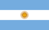 Flagge Argentinien