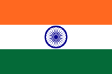Flagge Indien